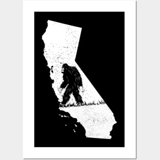 California Bigfoot Posters and Art